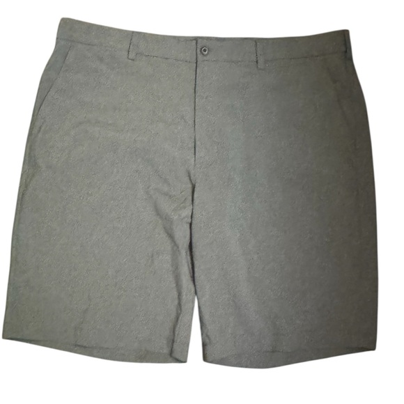 GRAND SLAM Men's Gray Flat Front Golf Shorts Size 40 Pockets Outdoors Summer - Picture 1 of 14